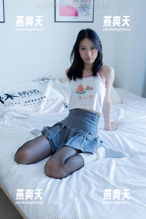 BoBoSocks袜啵啵 - 更新！小甜豆的红丝诱惑，原图一瞥，心动不已。