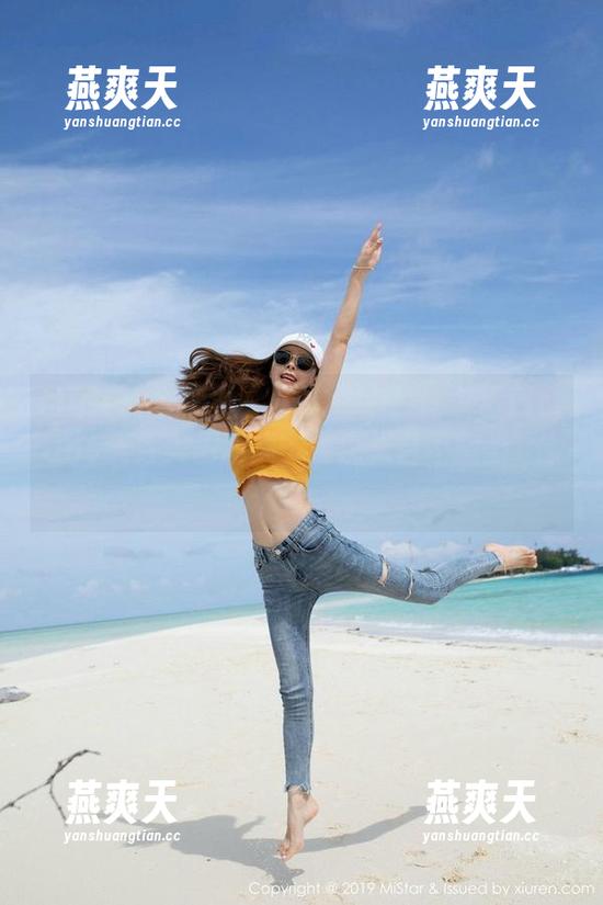 MiStar魅妍社 - 不信你来！陈嘉嘉Tiffany天台美图图集，谁说天台不能当T台？