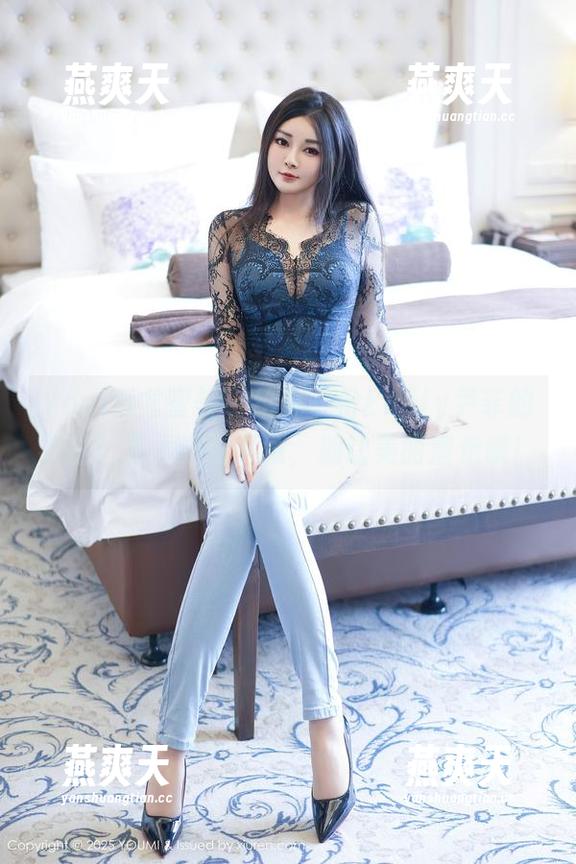 YouMi尤蜜荟-Emily尹菲 YouMi尤蜜荟 - 给你一份Emily尹菲的纯白:艺术还需下载,别让美丽溜走哦!