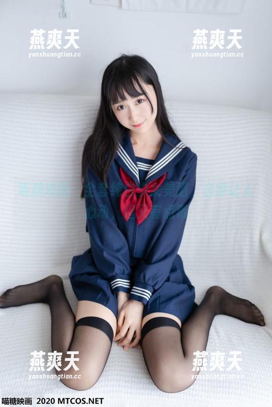 喵糖映画：全套纯白少女美眉，白得让人心动，但又有点毒
