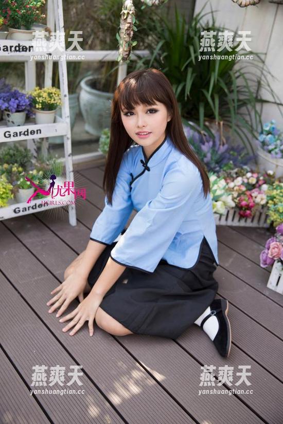 尤果网-Wendy 尤果网 - Wendy的天台福利,作品中每一秒都像是在说‘别走,我还没拍完呢’!
