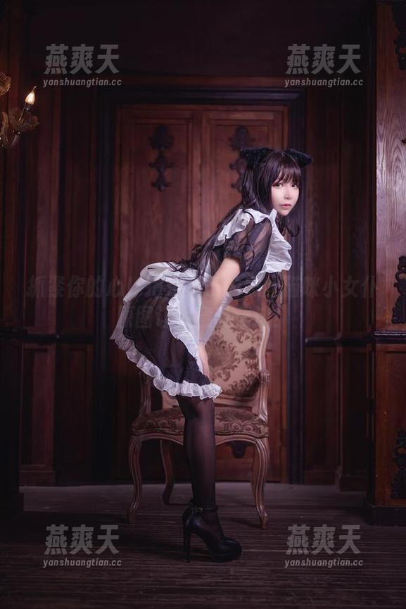 抱走莫子 抓紧你的心!抱走莫子的黑丝猫咪小女仆原图让人意乱情迷!