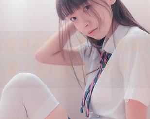 兔玩带你走进黄昏，祖木子最新JK套图合集，光线简直太吃货！