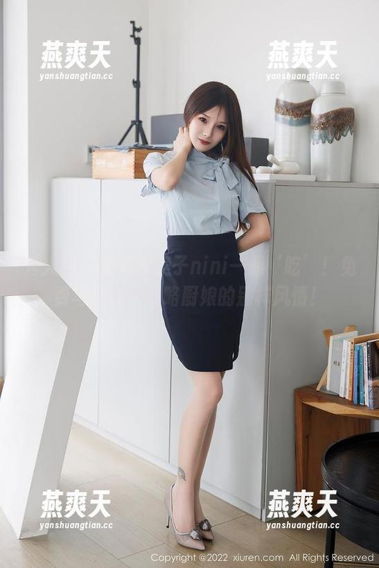 秀人网-糯美子nini 秀人网 - 跟着糯美子nini一起‘吃’!免费写真让你领略厨娘的别样风情!