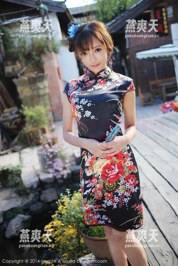 美媛馆 - Barbie可儿与旗袍的相爱相杀：原图满分，图包不能少！