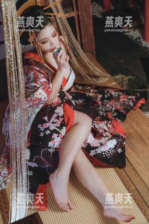 自闭颜球球 自闭颜球球和服的心思:原图和资源的双重享受,藏不住的美!