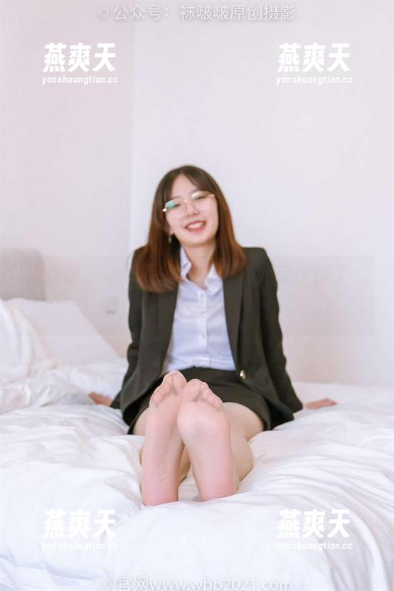 袜啵啵 - 小甜豆婚纱套图，完美诠释了‘幸福是可以穿的’！